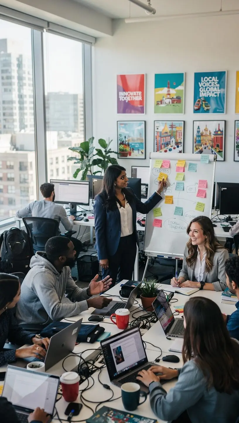 Professional business solutions visualization